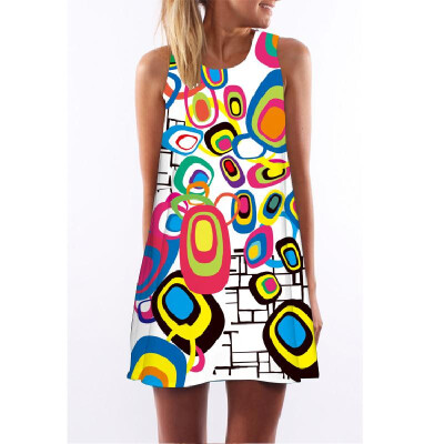 2018 Summer Dress Cat Print O-Neck Sleeveless Dress Women Sexy Casual Mini Vestido Casual A-Line Dresses Funny Casual Top
2018 Summer Dress Cat Print O-Neck Sleeveless Dress Women Sexy Casual Mini Vestido Casual A-Line Dresses Funny Casual Top