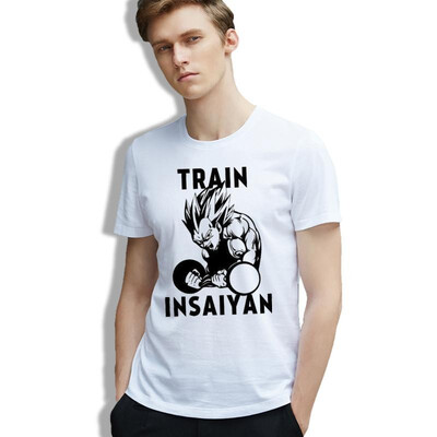 Men T-shirt Cartoons Dragonballz Saiyan Train Insaiyan T Shirt Man Cotton Printed Fashion Short Sleeve O Neck Clothing Hot Sale
Men T-shirt Cartoons Dragonballz Saiyan Train Insaiyan T Shirt Man Cotton Printed Fashion Short Sleeve O Neck Clothing Hot Sale