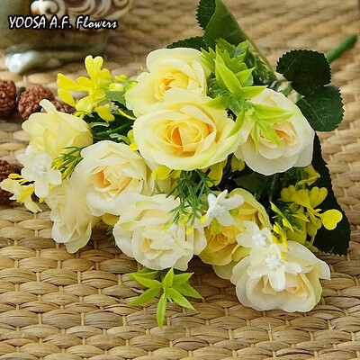YOOSA Artificial silk 1 Bunch French Rose Floral Bouquet Fake Flower Table Daisy Wedding Flowers Decor Party accessory Flores
YOOSA Artificial silk 1 Bunch French Rose Floral Bouquet Fake Flower Table Daisy Wedding Flowers Decor Party accessory Flores