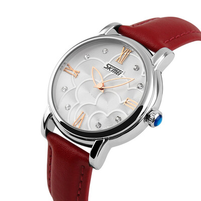 SKMEI 9095 Women Fashion Casual Waterproof Leather Strap Roses Camellia Watches
SKMEI 9095 Women Fashion Casual Waterproof Leather Strap Roses Camellia Watches