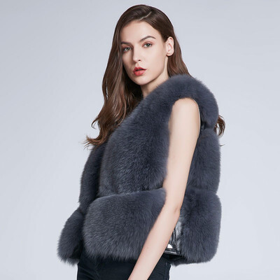 real natural Fox fur vest authentic womens jacket winter fur coat fluffy thermal leather 2018 new shelves discount
real natural Fox fur vest authentic womens jacket winter fur coat fluffy thermal leather 2018 new shelves discount