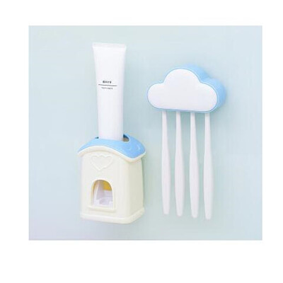 Wall mounted automatic toothpaste dispenser squeezing device dust-proof toothbrush holder
Wall mounted automatic toothpaste dispenser squeezing device dust-proof toothbrush holder