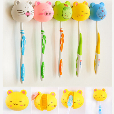 Cntomlv 6 Colors Cute Cartoon Animal Head Toothbrush Holder stand Cute Cup Mount Suction
Cntomlv 6 Colors Cute Cartoon Animal Head Toothbrush Holder stand Cute Cup Mount Suction