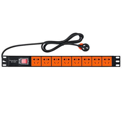 PowerSync) MPDU18EN0030 PDU 8-bit cabinet Power socket board Terminal board Black with orange 3 meters
PowerSync) MPDU18EN0030 PDU 8-bit cabinet Power socket board Terminal board Black with orange 3 meters