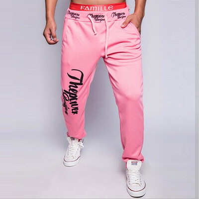 Men Sport Loose Pants Letters Printed Pant Comfortable Sweatpants Joggers Male Cotton Lace-up Pants Trouser
Men Sport Loose Pants Letters Printed Pant Comfortable Sweatpants Joggers Male Cotton Lace-up Pants Trouser