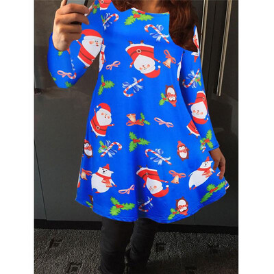 Ruiyige 2018 spring Women Christmas Dress Casual Santa Cartoon Print Long Sleeve Round Neck Tunic Stretch Mini Robes Xmas Party
Ruiyige 2018 spring Women Christmas Dress Casual Santa Cartoon Print Long Sleeve Round Neck Tunic Stretch Mini Robes Xmas Party