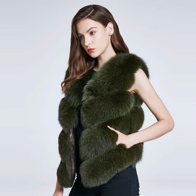 real Fox fur vest lady winter coat fur coat natural fox fur jacket high quality fur generous warm v neck vest 2018 new
real Fox fur vest lady winter coat fur coat natural fox fur jacket high quality fur generous warm v neck vest 2018 new