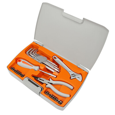 Jimmy Home JM-GMT30 30 Pieces Household Screwdriver Set B Multi-function Screwdriver Set Set Needle Pliers Hexagonal Action Wrench Spinner Set Disassemble Tool Easy Series
Jimmy Home JM-GMT30 30 Pieces Household Screwdriver Set B Multi-function Screwdriver Set Set Needle Pliers Hexagonal Action Wrench Spinner Set Disassemble Tool Easy Series