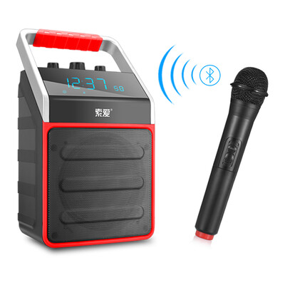 Soaiy soaiy S28 mobile square dance audio portable mini portable outdoor travel K song guide teacher wireless microphone version China Red
Soaiy soaiy S28 mobile square dance audio portable mini portable outdoor travel K song guide teacher wireless microphone version China Red