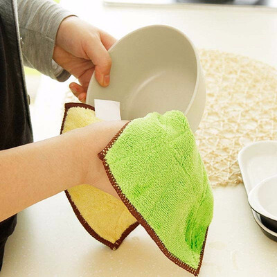 Cntomlv hot sale Plush cloth color double-sided absorbent cloth thickened non-greasy dishtowel kitchen dishwashing cloth
Cntomlv hot sale Plush cloth color double-sided absorbent cloth thickened non-greasy dishtowel kitchen dishwashing cloth
