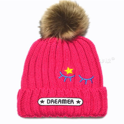 Buebos Ninos 2015 New Big Ball Letters Label Cashmere Children Knitted Hat Kids Boys Girls Winter Accessary
Buebos Ninos 2015 New Big Ball Letters Label Cashmere Children Knitted Hat Kids Boys Girls Winter Accessary