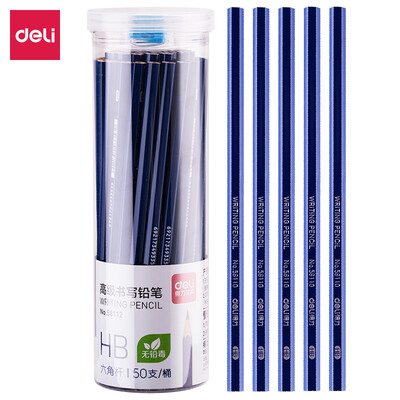Deli deli 50 HB advanced writing drawing pencil blue pen gift pencil sharpener 58112
Deli deli 50 HB advanced writing drawing pencil blue pen gift pencil sharpener 58112