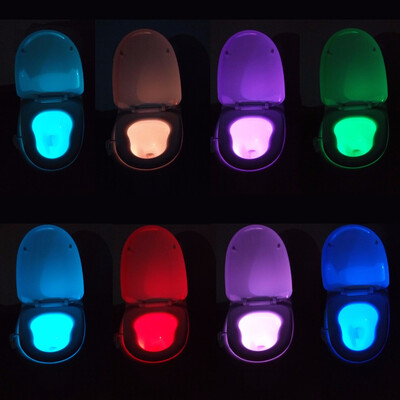 816 Colors LED Toilet Nightlight Motion Activated Light Sensitive Dusk To Dawn Battery-operated Lamp Bathroom Light
816 Colors LED Toilet Nightlight Motion Activated Light Sensitive Dusk To Dawn Battery-operated Lamp Bathroom Light