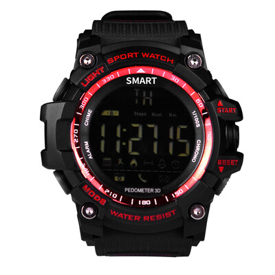 Bluetooth Clock EX16 Smart Watch Notification Remote Control Pedometer Sport Watch IP67 Waterproof Mens Wristwatch
Bluetooth Clock EX16 Smart Watch Notification Remote Control Pedometer Sport Watch IP67 Waterproof Mens Wristwatch