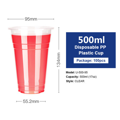 Free Shipping 12oz-22oz Clear Plastic PP Cups with Dome & Flat Lids for Juice Tea Milk Iced Coffee Bubble Boba Smoothie 100pcs
Free Shipping 12oz-22oz Clear Plastic PP Cups with Dome & Flat Lids for Juice Tea Milk Iced Coffee Bubble Boba Smoothie 100pcs