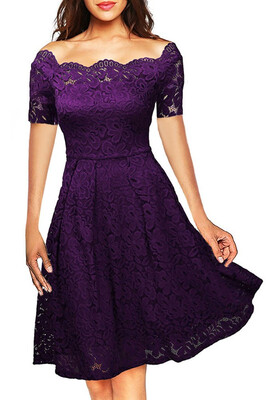 New Arrial Boat Neck Cocktail Swing Dress Long Sleeve Floral Lace Knee Length Formal Party Dresses
New Arrial Boat Neck Cocktail Swing Dress Long Sleeve Floral Lace Knee Length Formal Party Dresses