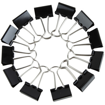 COMIX) 12 loaded 32mm black long tail clip / ticket folder / swallows clip / iron clip office stationery B3607
COMIX) 12 loaded 32mm black long tail clip / ticket folder / swallows clip / iron clip office stationery B3607
