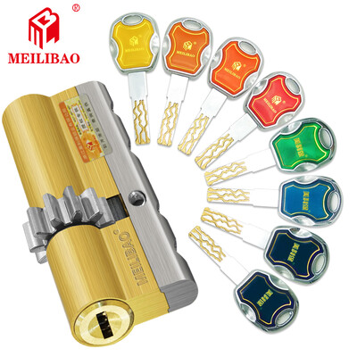 Meribel meilibao security door lock core copper multi-track 36 blade door lock home security door lock Panpan Xiaoshuai lock 95P325
Meribel meilibao security door lock core copper multi-track 36 blade door lock home security door lock Panpan Xiaoshuai lock 95P325