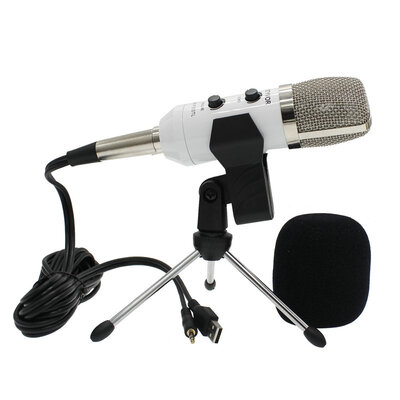 Mk f100tl USB 20 Condenser Sound Recording Audio Processing Wired Microphone with Stand for Radio Braodcasting
Mk f100tl USB 20 Condenser Sound Recording Audio Processing Wired Microphone with Stand for Radio Braodcasting