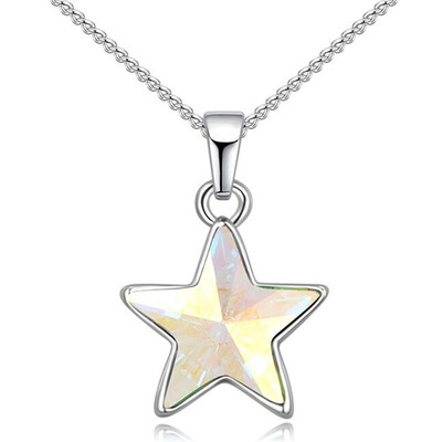 Fashion Crystal Star Pendant Necklaces Chain Necklace For Women Made with Crystal from Austria White Gold Plated 26628
Fashion Crystal Star Pendant Necklaces Chain Necklace For Women Made with Crystal from Austria White Gold Plated 26628