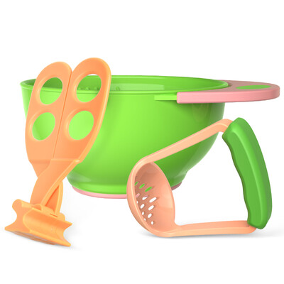 Xinmiao Xinmiao non-slip food grinding bowl baby food supplement tableware baby newborn food supplement grinder set
Xinmiao Xinmiao non-slip food grinding bowl baby food supplement tableware baby newborn food supplement grinder set
