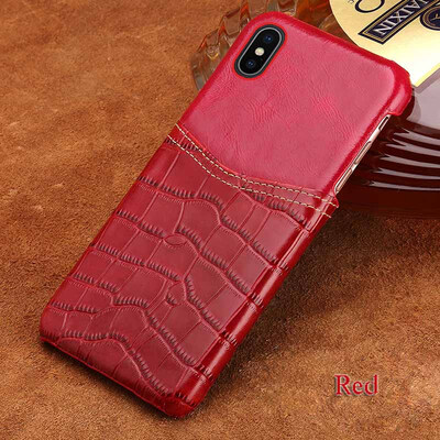Genuine Leather Phone Case For iPhone X Case Crocodile Texture&Oil wax leather Back Cover For 6 6S 7 8 Plus Case
Genuine Leather Phone Case For iPhone X Case Crocodile Texture&Oil wax leather Back Cover For 6 6S 7 8 Plus Case