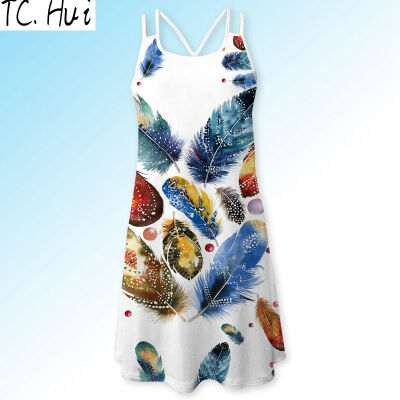 3D Women Brief Dress Print Floral Sleeveless Summer Dress Casual Loose Off-Shoulder Mini Short 3D Beach Dresses
3D Women Brief Dress Print Floral Sleeveless Summer Dress Casual Loose Off-Shoulder Mini Short 3D Beach Dresses