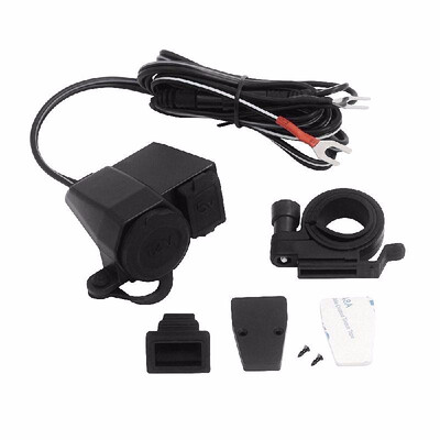 12V-24V Motorcycle 21A USB Waterproof Power ChargerCannot use cigarette lighter