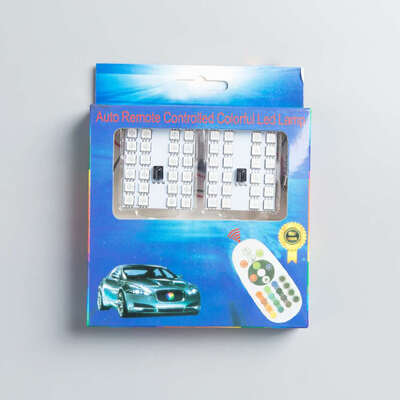 Auto colorful atmosphere indoor lights RGB car lights car lights 24led multi-color wireless remote license plate lights
Auto colorful atmosphere indoor lights RGB car lights car lights 24led multi-color wireless remote license plate lights