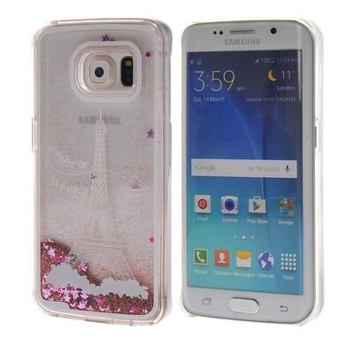 MOONCASE 3D Quicksand Liquid Flowing Shinny Hard Plastic Transparent Clear Case Cover for Samsung Galaxy S6 Edge Pink
MOONCASE 3D Quicksand Liquid Flowing Shinny Hard Plastic Transparent Clear Case Cover for Samsung Galaxy S6 Edge Pink