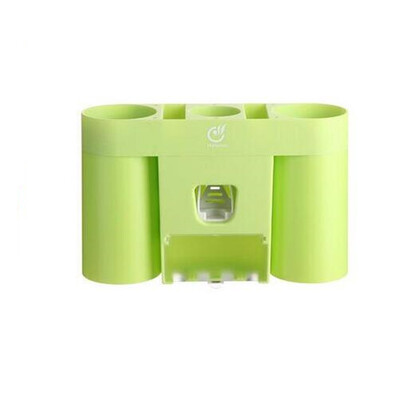 Multi-function wall-mounted automatic toothpaste dispenser with Cups toothbrush holder storage rack bathroom accessories
Multi-function wall-mounted automatic toothpaste dispenser with Cups toothbrush holder storage rack bathroom accessories