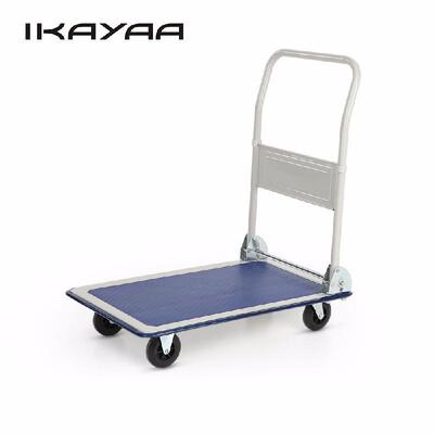 IKayaa Heavy-duty 150KG Capacity Folding Platform Truck Cart Warehouse Foldable Dolly Hand Truck 4 Wheels for Office Industry Gard
IKayaa Heavy-duty 150KG Capacity Folding Platform Truck Cart Warehouse Foldable Dolly Hand Truck 4 Wheels for Office Industry Gard