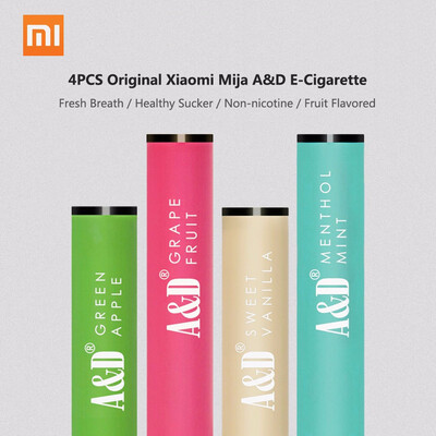 4PCS Original Xiaomi Mija A&D Fruit Flavored Electronic Cigarette E-Cigarette Fresh Breath Healthy Sucker Non-nicotine Collagen Vi
4PCS Original Xiaomi Mija A&D Fruit Flavored Electronic Cigarette E-Cigarette Fresh Breath Healthy Sucker Non-nicotine Collagen Vi