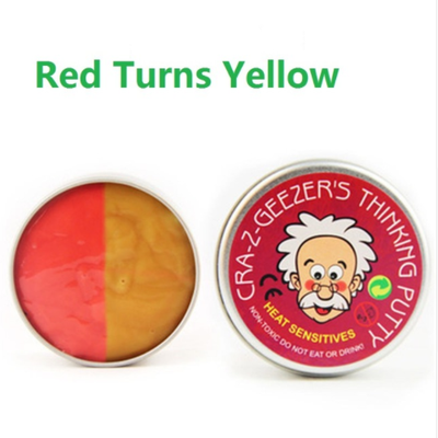 Thinking Putty Smart Plastic Temperature Change Turns Color Slime Silly Putty light Clay Novelty Items Decompression Kids Toys
Thinking Putty Smart Plastic Temperature Change Turns Color Slime Silly Putty light Clay Novelty Items Decompression Kids Toys
