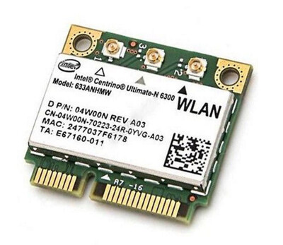 Wireless Adapter Card for Dual band 450Mbps Wifi Hotspot Wlan for Intel 6300 633ANHMW -N 80211agn Mini PCI-e For Dell Asus
Wireless Adapter Card for Dual band 450Mbps Wifi Hotspot Wlan for Intel 6300 633ANHMW -N 80211agn Mini PCI-e For Dell Asus