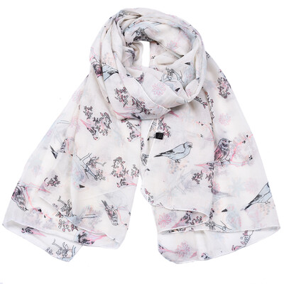 Jeouly animals scarves women bird cachecol marcas ladies voile scarf sunscreen shawls blue hijab wraps Echarpes Foulard Femme
Jeouly animals scarves women bird cachecol marcas ladies voile scarf sunscreen shawls blue hijab wraps Echarpes Foulard Femme