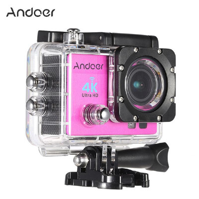Andoer 2" Ultra-HD LCD 4K 25FPS 1080P 60FPS Wifi Cam FPV Video Output 16MP Action Camera 170°Wide-Angle Lens with Diving 30-meter
Andoer 2" Ultra-HD LCD 4K 25FPS 1080P 60FPS Wifi Cam FPV Video Output 16MP Action Camera 170°Wide-Angle Lens with Diving 30-meter