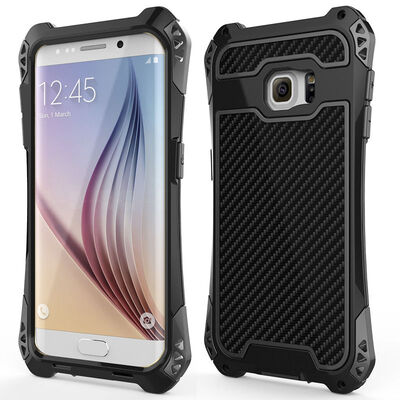 R-JUST Aluminum Metal Carbon Fiber Bumper Cover Case For Samsung Galaxy S6 Edge Plus
R-JUST Aluminum Metal Carbon Fiber Bumper Cover Case For Samsung Galaxy S6 Edge Plus