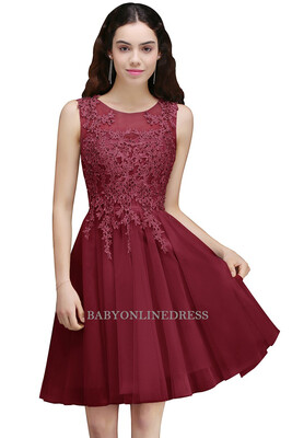 A Line Homecoming Dresses Lace Applique Knee Length Formal Short Party Cocktail Prom Dresses 2018
A Line Homecoming Dresses Lace Applique Knee Length Formal Short Party Cocktail Prom Dresses 2018