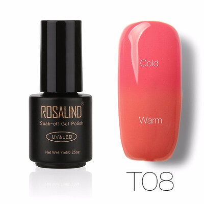 ROSALIND Gel 1S 7ML Temperature changing Chameleon Gel Nail Polish Top Base Coat Needed poly gel Semi Permanent primer for nails
ROSALIND Gel 1S 7ML Temperature changing Chameleon Gel Nail Polish Top Base Coat Needed poly gel Semi Permanent primer for nails