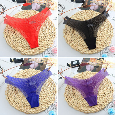 Women Seamless Thongs Ultra Thin Mesh G Strings Solid Slim Panties See through Transparent Pink Underwear
Women Seamless Thongs Ultra Thin Mesh G Strings Solid Slim Panties See through Transparent Pink Underwear