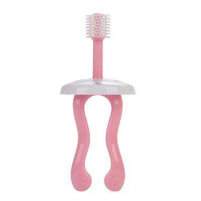 MDB baby toothbrush 360 degree anti-card throat U-handle child baby soft hair training toothbrush pink
MDB baby toothbrush 360 degree anti-card throat U-handle child baby soft hair training toothbrush pink