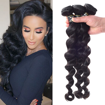 Amazing Star Peruvian Virgin Hair Loose Wave Bundles Loose Wave Human Hair Extensions Soft&Bouncy 3 Bundle Deals
Amazing Star Peruvian Virgin Hair Loose Wave Bundles Loose Wave Human Hair Extensions Soft&Bouncy 3 Bundle Deals