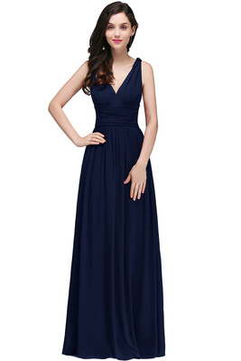 Lace A-line Long Evening Prom Formal Dresses V-neck Party Pageant Bridesmaid Gown Chiffon Dress
Lace A-line Long Evening Prom Formal Dresses V-neck Party Pageant Bridesmaid Gown Chiffon Dress