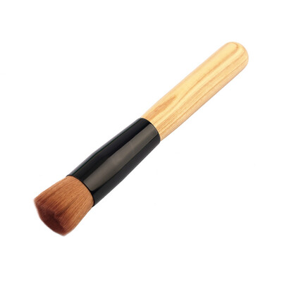 Synthetic Hair Flat Concave Round Angled Top Brush For Face Liquid Foundation Burlywood&Black
Synthetic Hair Flat Concave Round Angled Top Brush For Face Liquid Foundation Burlywood&Black