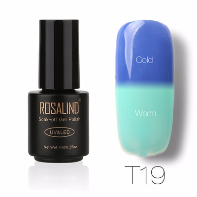 ROSALIND Gel 1S 7ML Temperature changing Chameleon Gel Nail Polish Top Base Coat Needed poly gel Semi Permanent primer for nails
ROSALIND Gel 1S 7ML Temperature changing Chameleon Gel Nail Polish Top Base Coat Needed poly gel Semi Permanent primer for nails