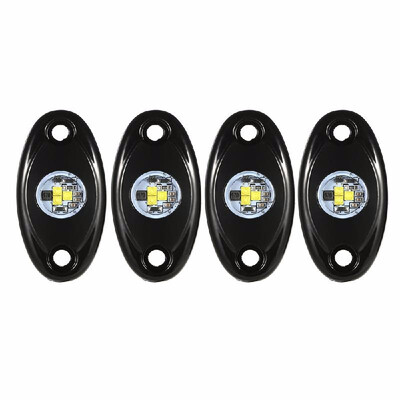 4pcs LED Rock Light Waterproof Truck Boat Underbody Glow Trail Rig Lamps
4pcs LED Rock Light Waterproof Truck Boat Underbody Glow Trail Rig Lamps
