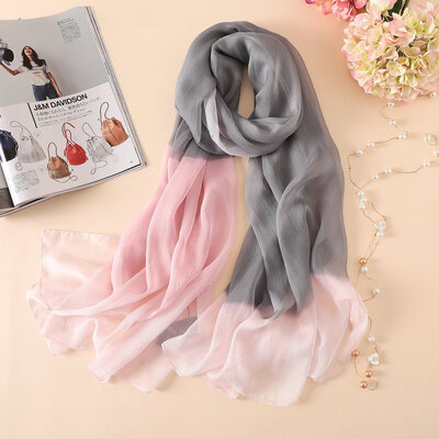 Guttavalli Summer Tropical Stripes Silk Long Shawl Women Sunscreen Smooth Scarf Solid Skinny Wraps
Guttavalli Summer Tropical Stripes Silk Long Shawl Women Sunscreen Smooth Scarf Solid Skinny Wraps