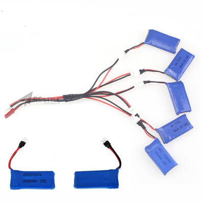 RCstyle 3.7V 380mAh Batteries for Hubsan X4 H107/H107L/H107C/H107D Quadcopter-(5 Pcs
RCstyle 3.7V 380mAh Batteries for Hubsan X4 H107/H107L/H107C/H107D Quadcopter-(5 Pcs