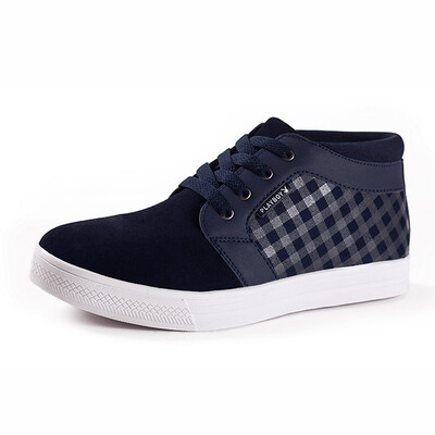PLAYBOY brandAutumn&WinterBritish styleLeisureWarmth retentionCotton-paddedHigh topTartan patternAuthentic leatherMens shoes
PLAYBOY brandAutumn&WinterBritish styleLeisureWarmth retentionCotton-paddedHigh topTartan patternAuthentic leatherMens shoes